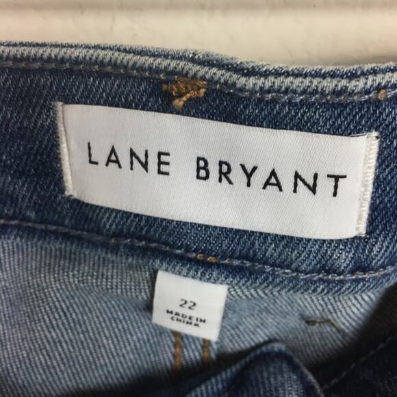Lane Bryant Blue Signature Fit Skinny NWT Jeans 22 - Picture 4 of 8